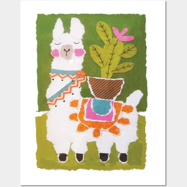 Little llama Wall Art by tfinn